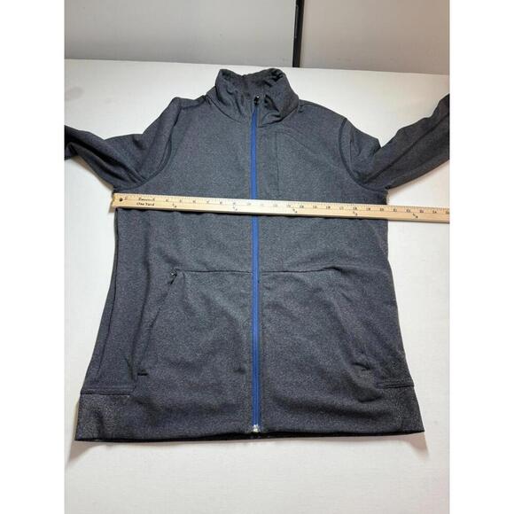Lululemon Men's PrePost Jacket Heathered Black Gray Size M Full Zip - Picture 6 of 7